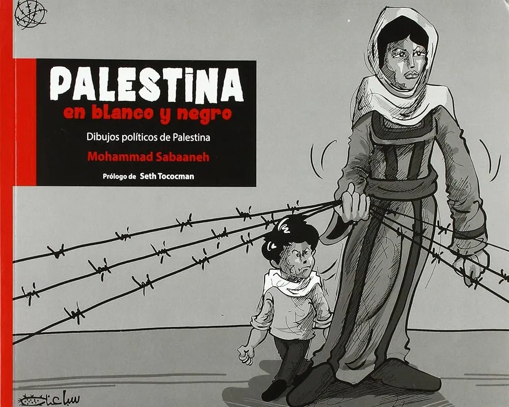 Palestine White and Black